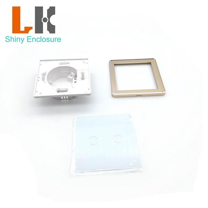 LK-ST08 Smart Touch Light Switch Plastic Enclosure