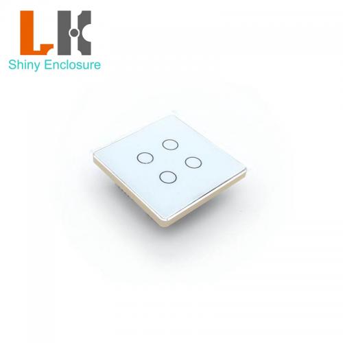 Touch Glass Wall Switch Panels Plastic Enclosure