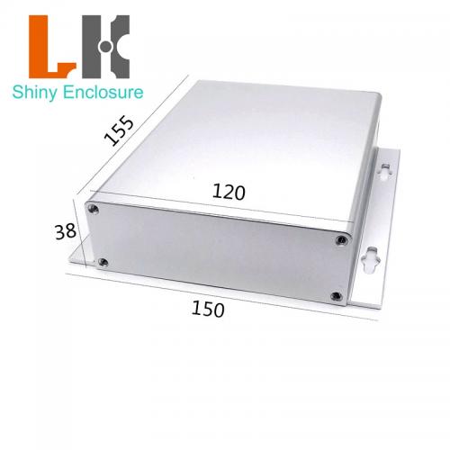 Aluminum Project Enclosure Box Electronic Case DIY 147*155*61 