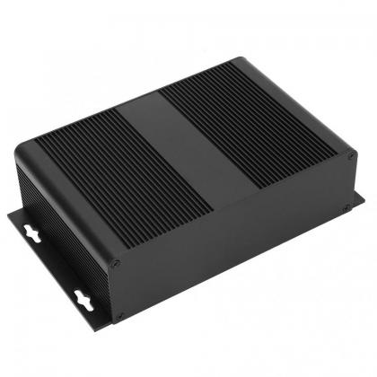 Extruded aluminum control enclosure