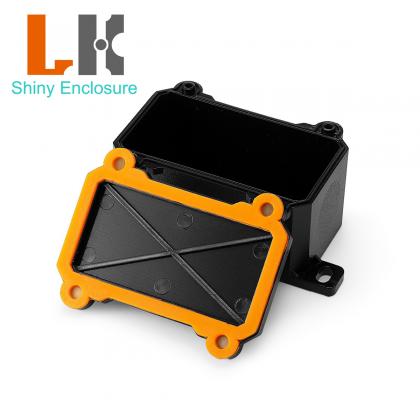  Outdoor Black PC Plastic Flame Retardant Electrical Waterproof Junction Box